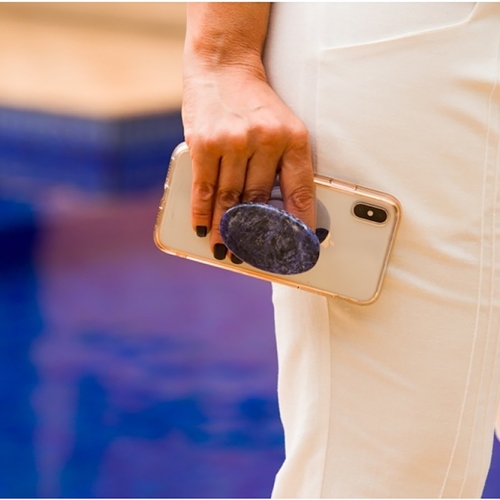 Chapa de Ágata Pink - Pop Socket 22594 - Aliados da Arte - Atacado